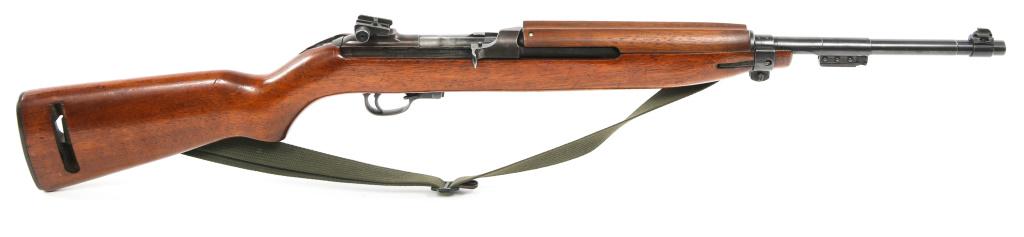 ASSEMBLED M1 CARBINE FOR PARTS OR REPAIR: ASSEMBLED M1 CARBINE FOR PARTS OR REPAIR Assembled M1 carbine with damaged Erma receiver for parts or repair, numbered 4635. Rockola tang. Canvas sling. Caliber / Gauge: .30 Barrel Length: 18" Serial