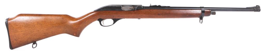 MARLIN GLENFIELD MODEL 75 .22 LR RIFLE: MARLIN GLENFIELD MODEL 75 .22 LR RIFLE Marlin Glenfield model 75 .22LR semi-automatic Rifle. The barrel is marked "Glenfield Mod. 75. The Marlin Firearms Co. North Haven, Conn. .22LR only". The receiv