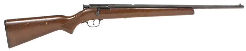 STEVENS MODEL 125 .22 LR BOLT ACTION RIFLE: STEVENS MODEL 125 .22 LR BOLT ACTION RIFLE Stevens Model 125 bolt action single shot .22 LR rifle. Caliber / Gauge: .22 LR Barrel Length: 21"
