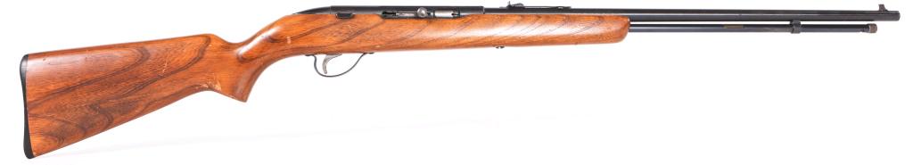 SEARS ROEBUCK & CO MODEL 25 .22 CALIBER RIFLE: SEARS ROEBUCK & CO MODEL 25 .22 CALIBER RIFLE Sears Roebuck & Co. model 25 .22 S-L-LR Rifle. The barrel is marked "Sears Roebuck & Co. Model 25. 583.2501" and "Shoots any .22 Short, Long or Long Rifle