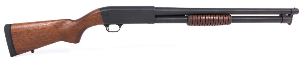 ITHACA MODEL 37 DEFENSE 12 GAUGE PUMP SHOTGUN: ITHACA MODEL 37 DEFENSE 12 GAUGE PUMP SHOTGUN Ithaca model M37 Defense pump shotgun. 12 gauge. 3" chamber. Cylinder bore choke. Full length magazine tube. Decelerator rubber butt pad. Caliber / Gauge: