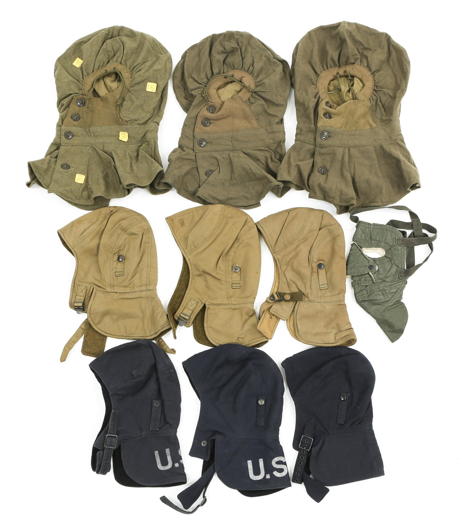 KOREAN & COLD WAR ERA WINTER US MILITARY HEADGEAR: KOREAN & COLD WAR ERA WINTER US MILITARY HEADGEAR Korean & Cold War era US Military cold weather, winter & arctic headgear. US Navy, US Army headgear, arctic face mask / hood, and more.
