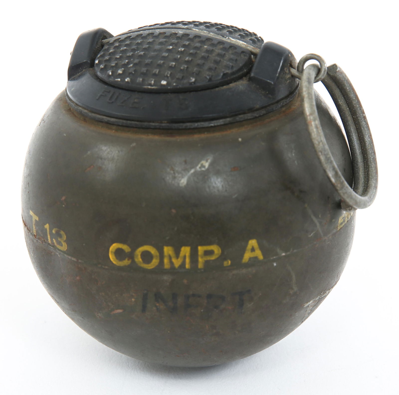 WWII OSS T13 BEANO HAND GRENADE Mar 20, 2021 Centurion Auctions in FL
