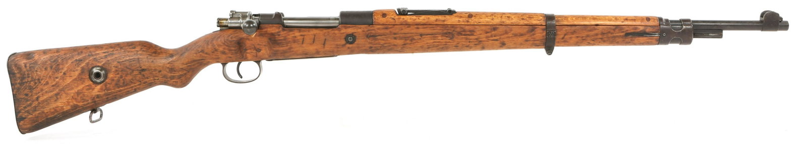 SPANISH CONTRACT POLISH FB RADOM WZ.29 8mm RIFLE: SPANISH CONTRACT POLISH FB RADOM WZ.29 8mm RIFLE Spanish Contract Polish made F.B. Radom WZ.29 8mm bolt-action rffle. Full wooden stock. Sling swivels. Bayonet lug. Adjustable rear sight. Many of thes