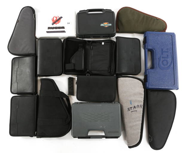 Pistol Holsters, Cases & Boxes