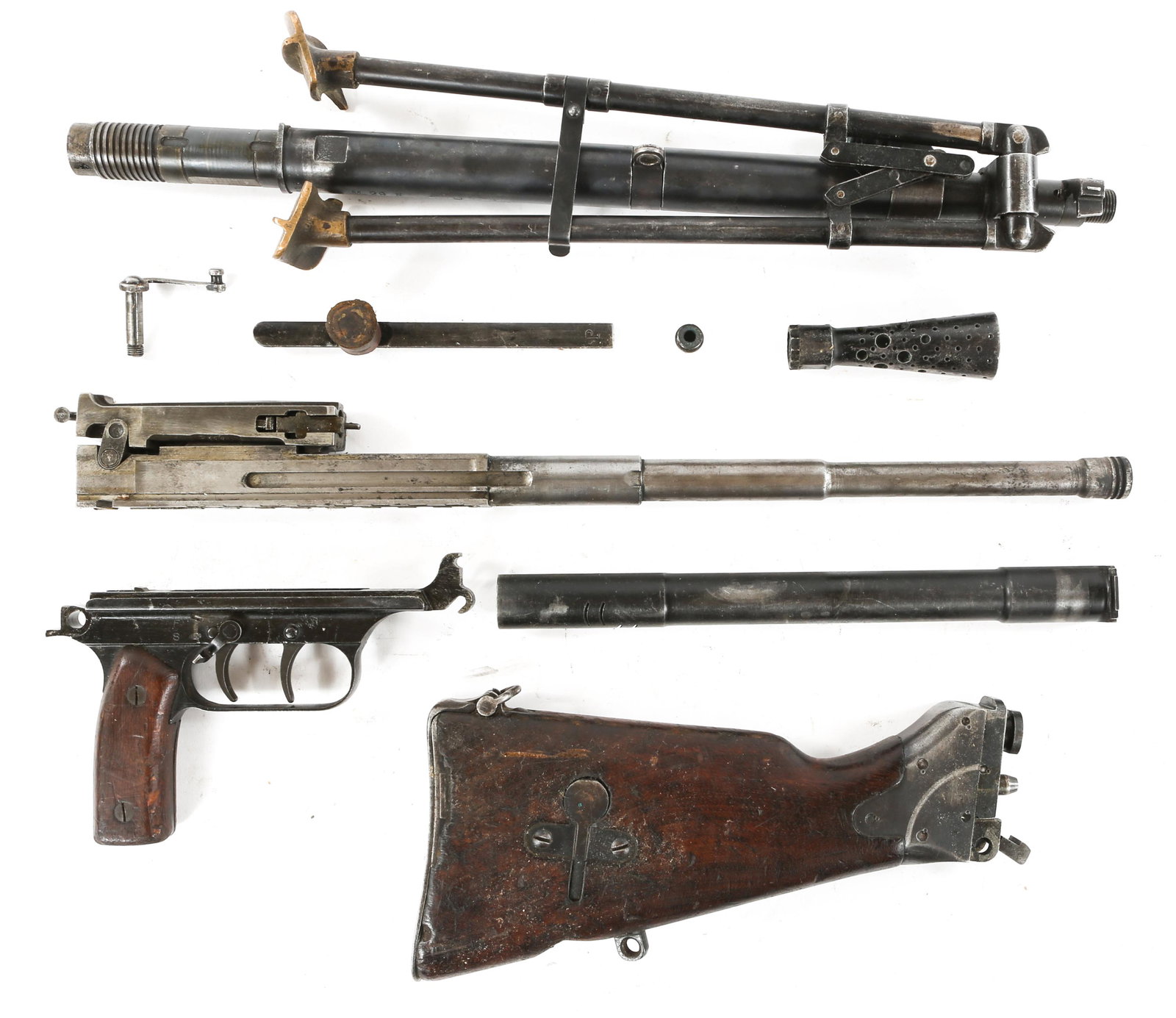 French Fm 24 29 Light Machinegun Parts Kit Apr 07 21 Centurion Auctions In Fl