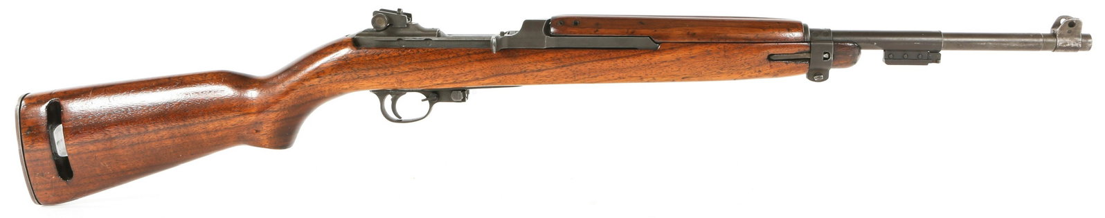 WWII US ROCK OLA M1 CARBINE .30 CALIBER RIFLE: WWII US ROCK OLA M1 CARBINE .30 CALIBER RIFLE WWII US Rock Ola M1 Carbine .30 Caliber Semi Automatic Rifle. Manufactured from November 1943-March 1944. 2nd Block production. Parkerized finish. High wo