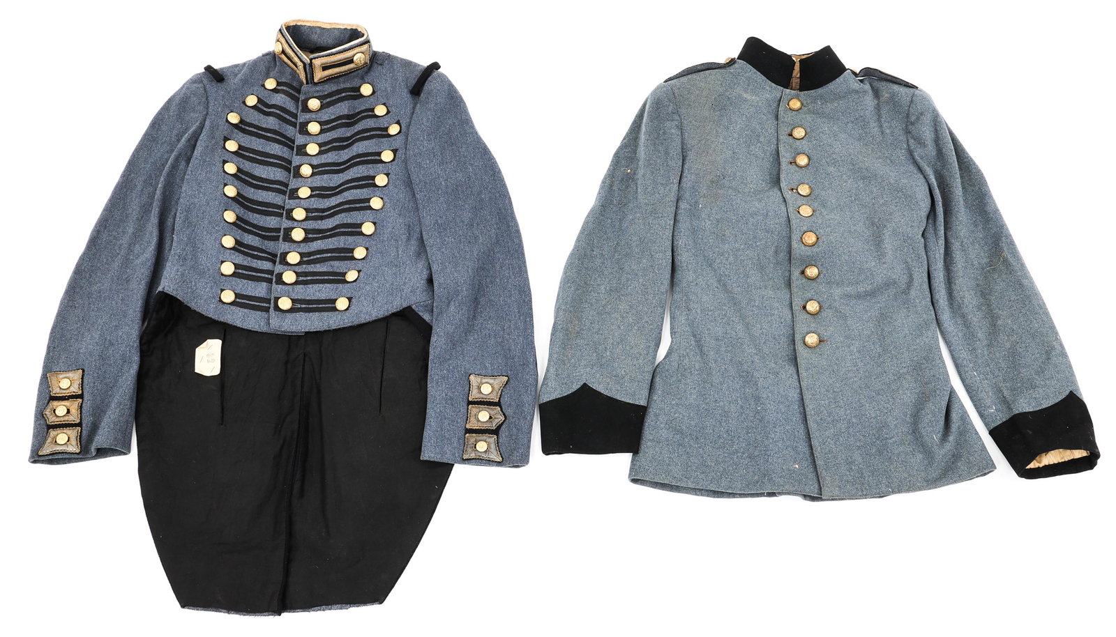 SPAN-AM WAR NEW YORK NATIONAL GUARD UNIFORMS LOT: SPAN-AM WAR NEW YORK NATIONAL GUARD UNIFORMS LOT Lot of 2 Spanish American War New York National Guard tunics. Size: Small