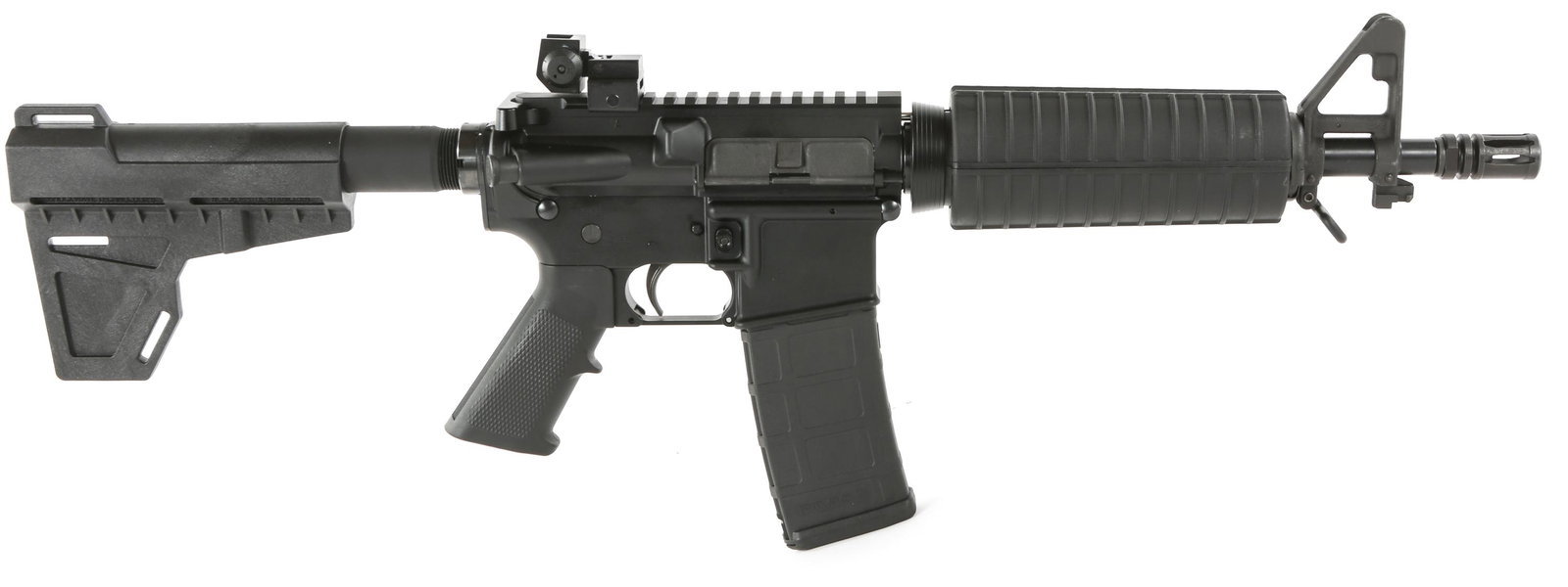 PALMETTO STATE ARMORY MODEL PA-15 5.56mm PISTOL: PALMETTO STATE ARMORY MODEL PA-15 5.56mm PISTOL Palmetto State Armory model PA-15 5.56x45mm semi-automatic Pistol. Left side of receiver is marked with typical PSA logo and marked with "PA-15 Multi" a