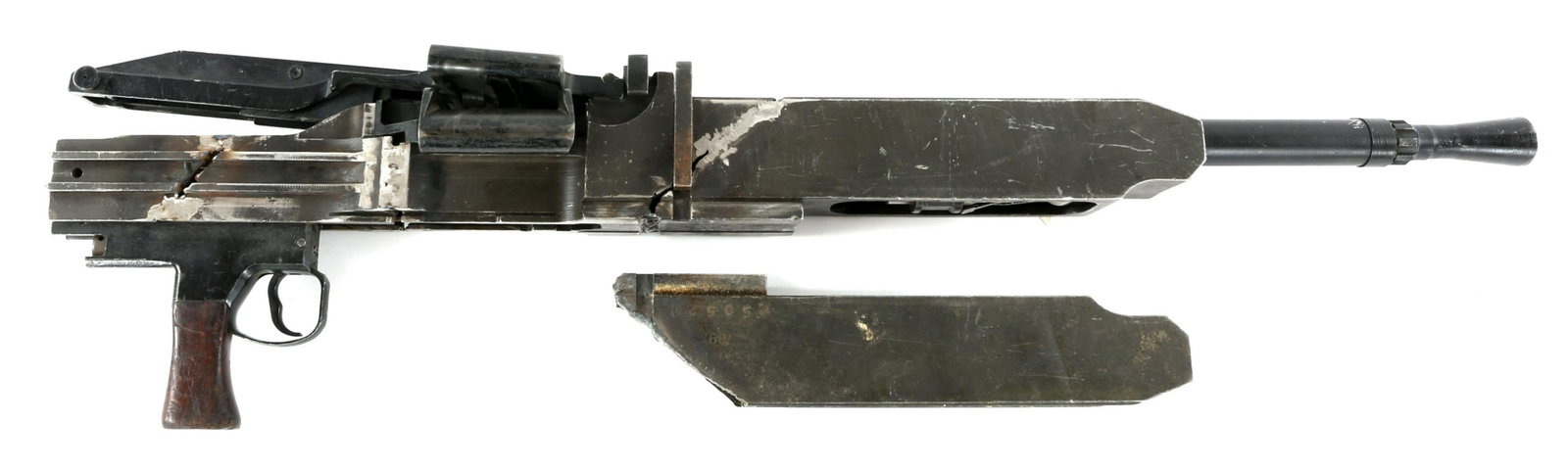 INERT BRITISH BSA BESA MK III* MACHINE GUN DISPLAY: INERT BRITISH BSA BESA MK III* MACHINE GUN DISPLAY Deactivated British Birmingham Small Arms BESA Mk III* 7.92x57mm Mauser caliber display machine gun. Receiver has been cut welded and is proofed and 