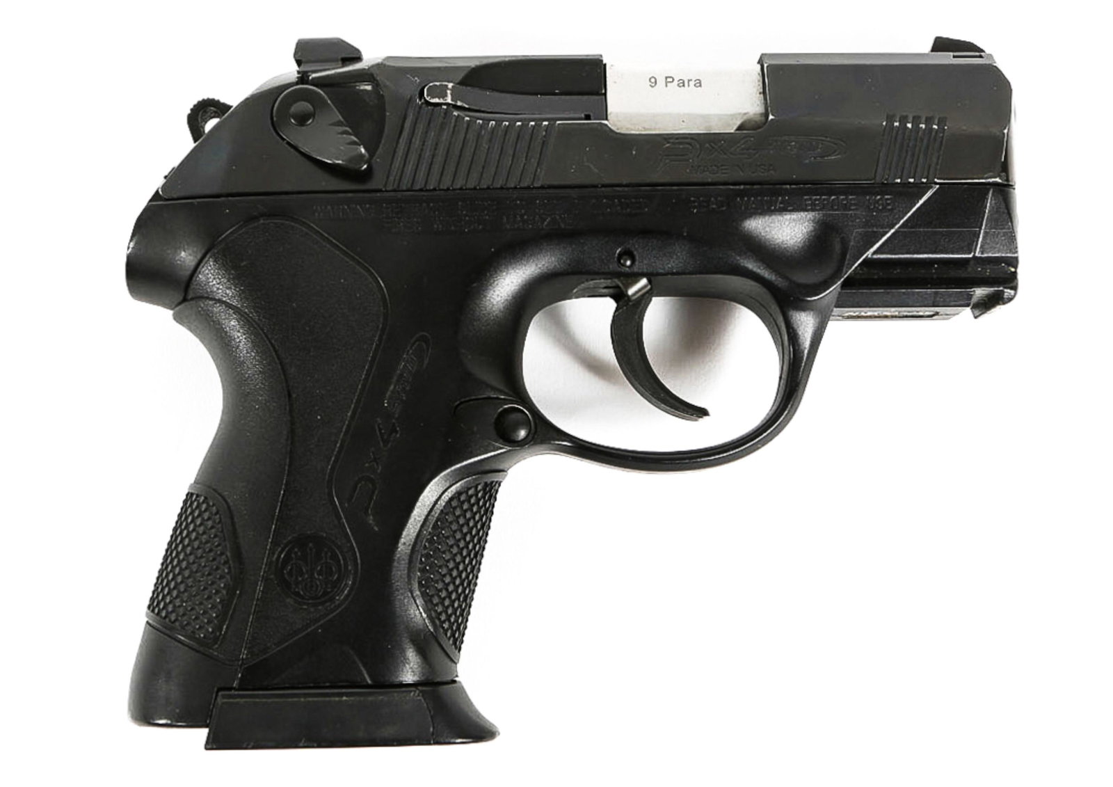 BERETTA MODEL PX4 STORM 9MM CALIBER PISTOL: BERETTA MODEL PX4 STORM 9MM CALIBER PISTOL Beretta Model PX4 9mm caliber pistol. One magazine. Caliber / Gauge: 9mm. Barrel Length: 3". Serial Number: PZ12430