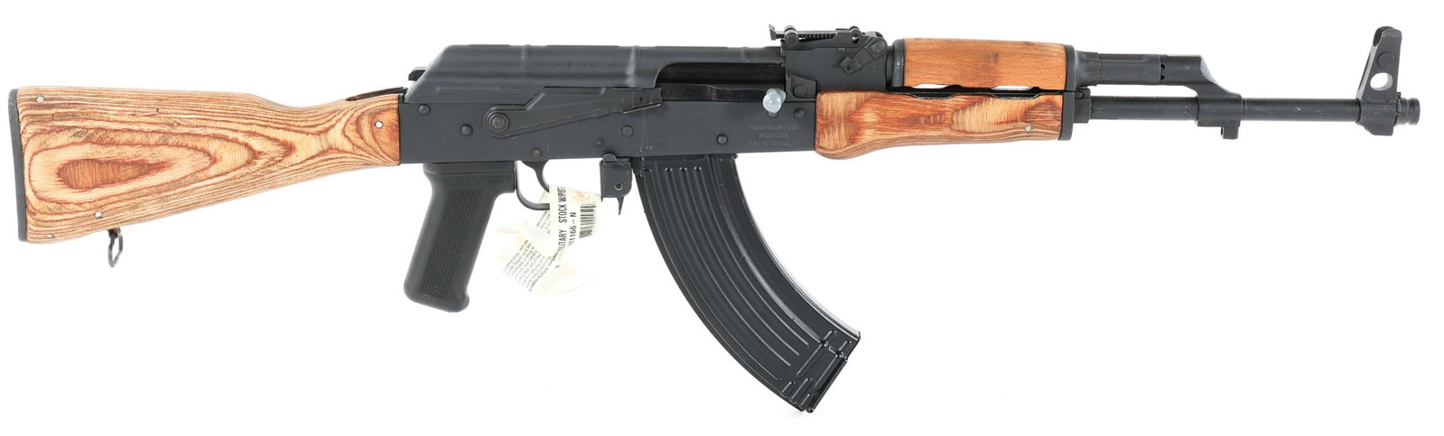 ROMARM GP WASR 10/63 7.62x39 SEMI AUTO RIFLE: ROMARM GP WASR 10/63 7.62x39 SEMI AUTO RIFLE 1985 Romarm Model GP / WASR - 10/63 7.62x39mm caliber semi-automatic rifle. CAI import. Two magazines. Factory manual. Caliber / Gauge: 7.62x39mm. Barrel L