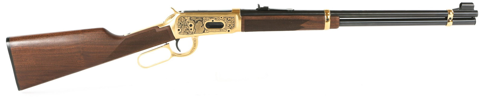 WINCHESTER MICHIGAN LAWMAN MODEL 94XTR 30-30 RIFLE: WINCHESTER MICHIGAN LAWMAN MODEL 94XTR 30-30 RIFLE Winchester Model G9412XTR .30-30 Win lever action Michigan Lawman Commemorative edition rifle with original box. Manufactured in 1979. Barrel is stam
