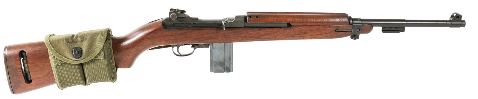 US SAGINAW M1 CARBINE 30 CALIBER SEMI-AUTOMATIC: US SAGINAW M1 CARBINE 30 CALIBER SEMI-AUTOMATIC US Saginaw M1 Carbine semi-automatic .30 carbine. Receiver stamped "Saginaw S.G." Barrel stamped "SA 1-51". Woods stocks. Rear peep sight, front blade s