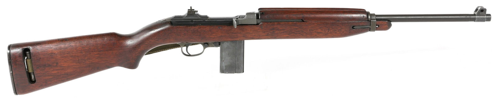 1943 US STANDARD PRODUCTS M1 .30 CALIBER CARBINE: 1943 US STANDARD PRODUCTS M1 .30 CALIBER CARBINE | 1943 WWII US Standard Products Model M1 .30 caliber Carbine. First production block. Receiver stamped "US Carbine - Cal .30" and "STD. PRO". Recoil p