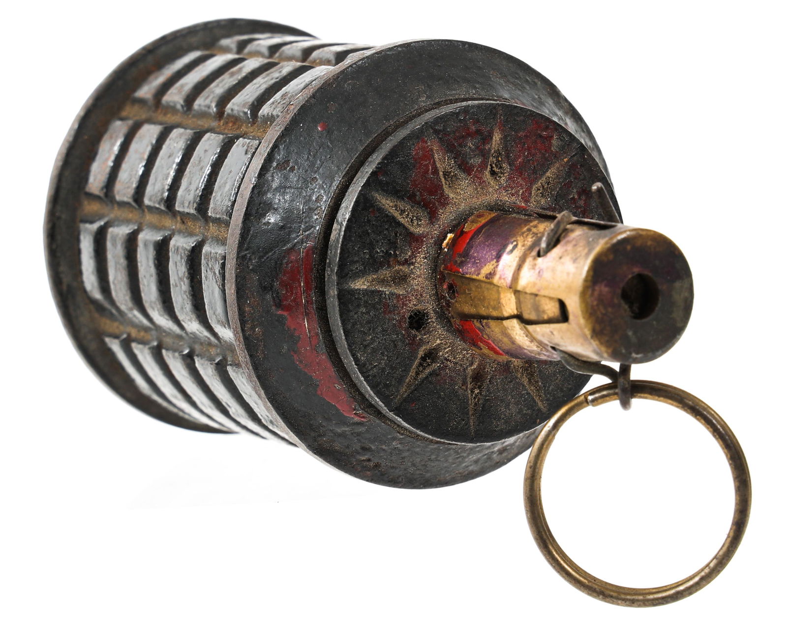 WWII IMPERIAL JAPANESE ARMY TYPE 97 HAND GRENADE: WWII IMPERIAL JAPANESE ARMY TYPE 97 HAND GRENADE WWII Imperial Imperial Japanese Army, Type 97 Hand Grenade. Inert.