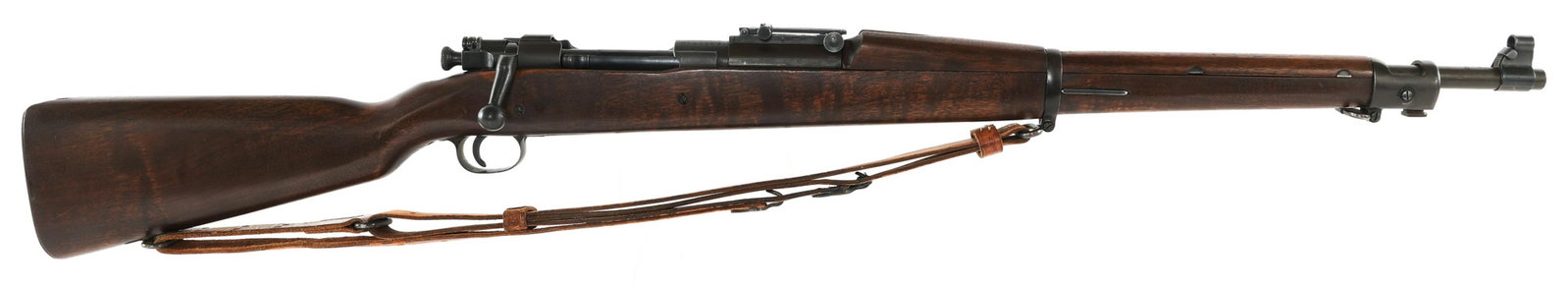 1942 WWII US REMINGTON MODEL 1903 .30-06 CAL RIFLE: 1942 WWII US REMINGTON MODEL 1903 .30-06 CAL RIFLE 1942 US WWII Remington Model 1903 bolt action .30-06 caliber rifle. Receiver stamped "U.S. Remington Model 1903". Barrel stamped "R A 7-42" with flam