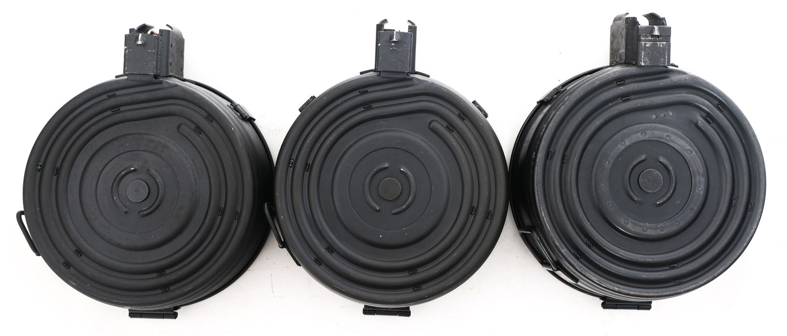 AK-47 7.62x39mm 75 ROUND DRUM MAGAZINE LOT OF 3: AK-47 7.62x39mm 75 ROUND DRUM MAGAZINE LOT OF 3 AK-47 7.62x39mm 75 round drum magazine lot of 3. | Size / Gauge: 7.62x39mm