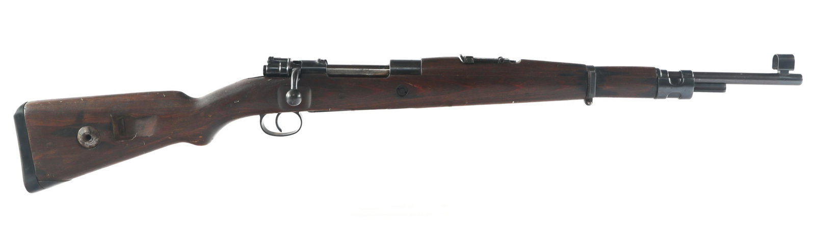 WWII GERMAN G33/40 7.92X57mm MOUNTAIN CARBINE: WWII GERMAN G33/40 7.92X57mm MOUNTAIN CARBINE 1942 German BRNO dot code G 33/40 Mountain Carbine bolt action 7.92x57mm carbine. Receiver stamped "dot 1942" and "G. 33/40". Waffenamt 63 and Reichsadler