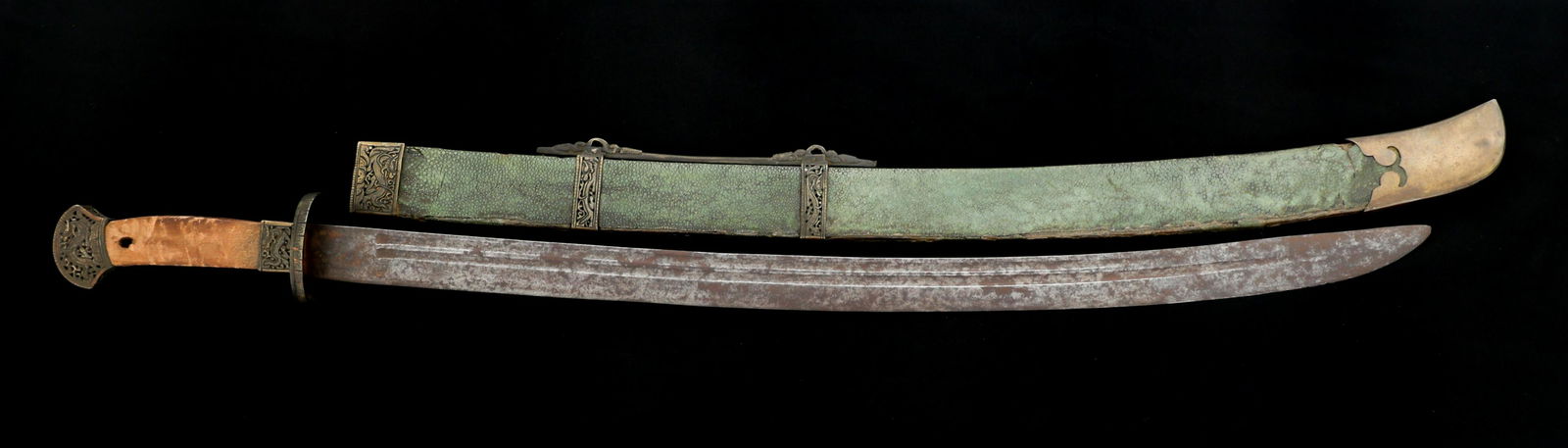 19th C. CHINESE DAO SWORD (1 of 11)