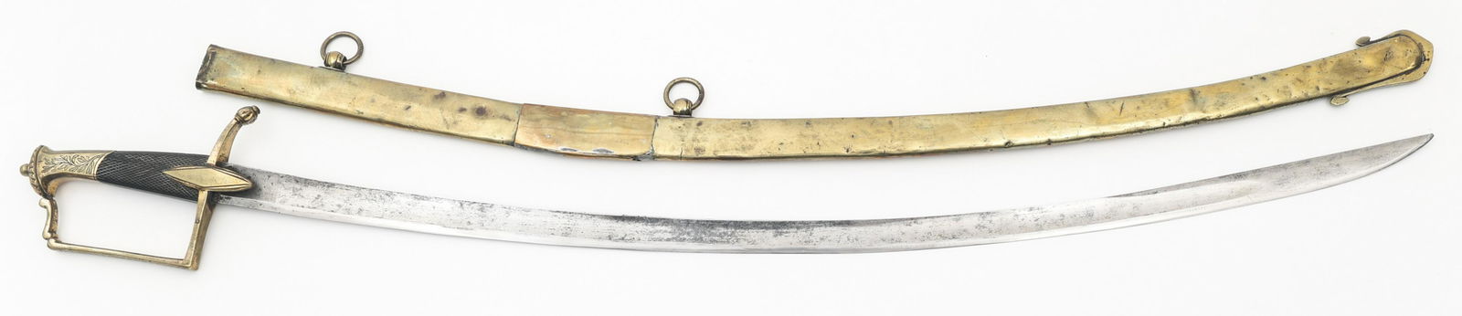 1st EMPIRE NAPOLEONIC LIGHT CAVALRY OFFICER SWORD (1 of 12)