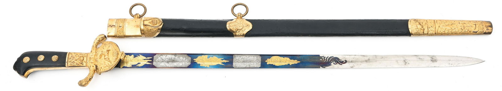 IMPERIAL GERMAN HIRSCHFANGER DAGGER BY WKC (1 of 13)