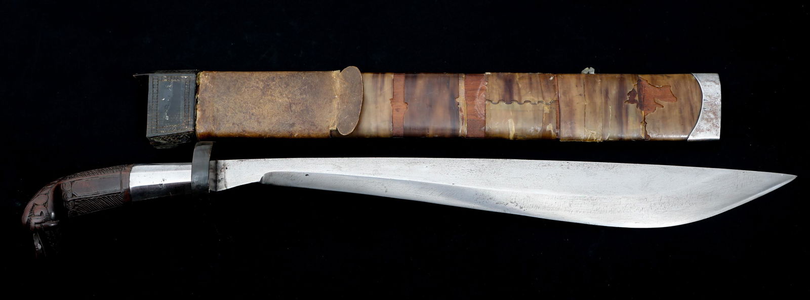 19th C. MALAYSIAN GOLOK MACHETE (1 of 9)