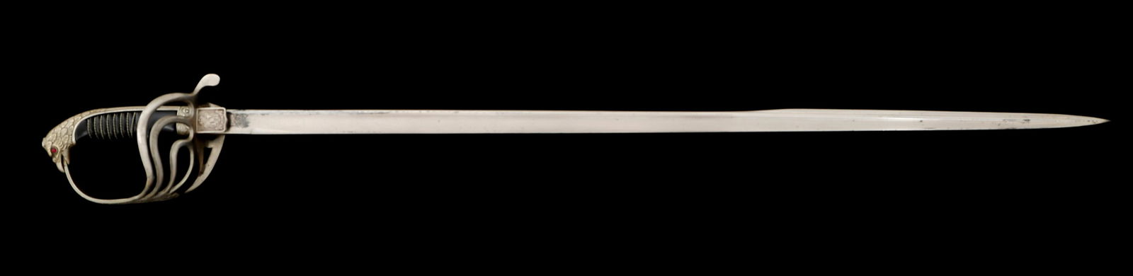 ROMANIAN EAGLE-HEAD OFFICER DRESS SWORD (1 of 9)