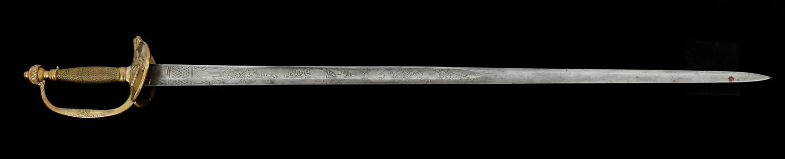 US M1840 INFANTRY OFFICER PRESENTATION SWORD (1 of 12)