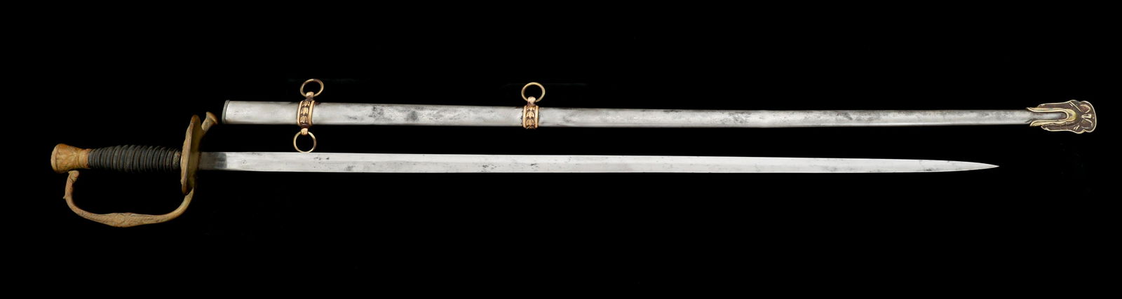 US M1860 STAFF & FIELD OFFICER PRESENTATION SWORD (1 of 15)