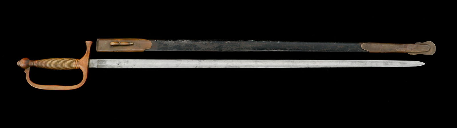 US ARMY MODEL 1840 MUSICIAN SWORD By C. ROBY (1 of 15)