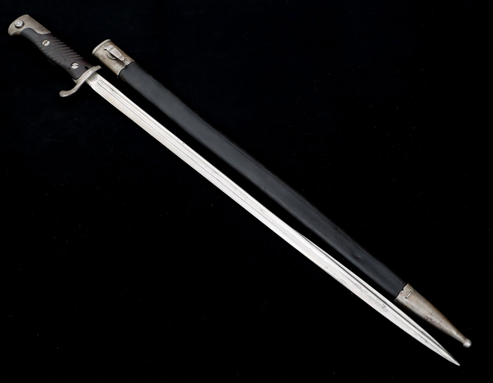 WWI IMPERIAL GERMAN S98 PIPE-BACK BAYONET (1 of 13)