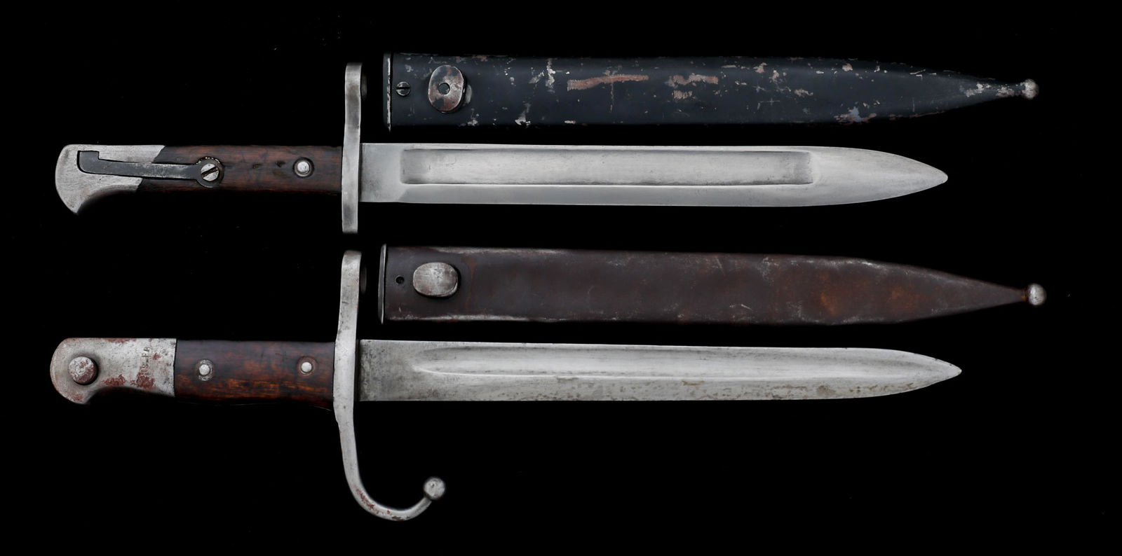 WWI - WWII TURKISH M1890 & M1935 BAYONETS LOT OF 2 (1 of 9)