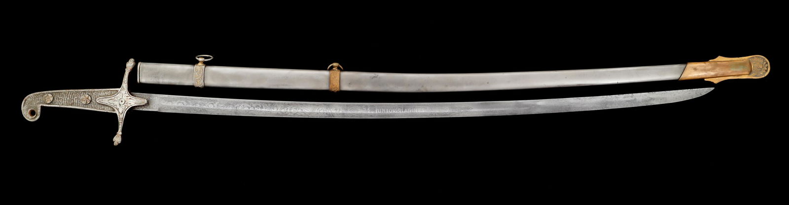 WWI ERA JUNIOR MARINE MAMELUKE PRESENTATION SWORD (1 of 19)
