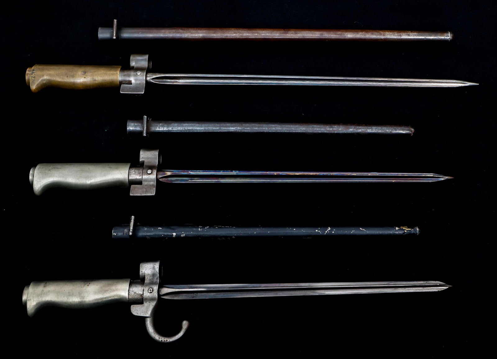 WWI FRENCH & POLISH M1886 LEBEL BAYONET LOT OF 3 (1 of 13)