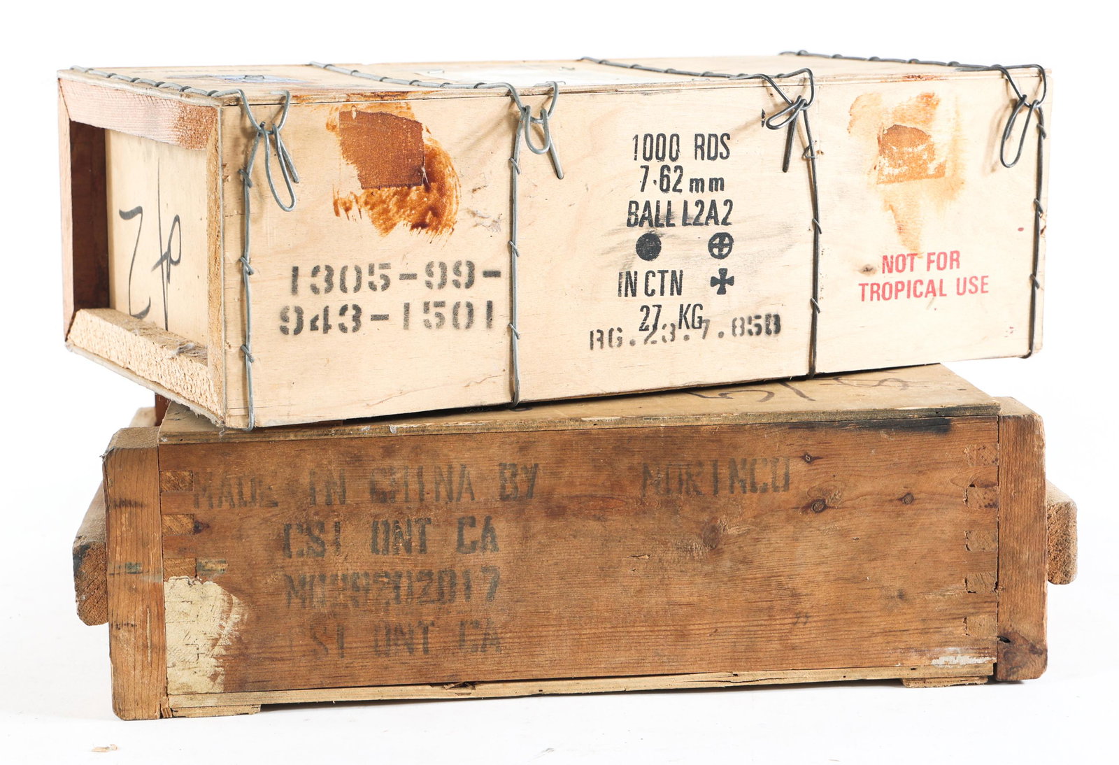 AMMUNITION 7.62X51mm CALIBER 1560 ROUNDS: AMMUNITION 7.62X51mm CALIBER 1560 ROUNDS 1560 rounds of 7.62x51mm ammunition in sealed crates. Caliber / Gauge 7.62x51 NATO