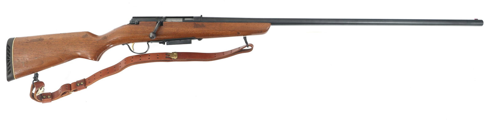 MARLIN MODEL 5512 THE GOOSE GUN 12 GAUGE SHOTGUN: MARLIN MODEL 5512 THE GOOSE GUN 12 GAUGE SHOTGUN Marlin model 5512 The Goose Gun 12 gauge shotgun. 3" Magnum chamber. Blued finish. Fiber optic front sight. Wood stock. One magazine. Winchester leathe