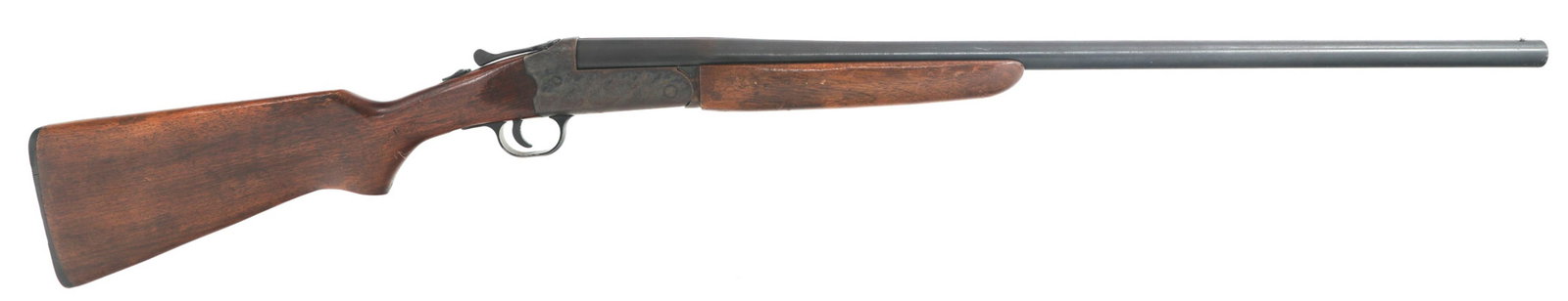 SAVAGE MODEL 220A 16 GAUGE SINGLE SHOT SHOTGUN: SAVAGE MODEL 220A 16 GAUGE SINGLE SHOT SHOTGUN Savage Model 220A 16 gauge single shot shotgun. Blued finish. 2.75" Shells. Improved modified choke. Wood stock and fore grip. Bead front sight. | Calibe