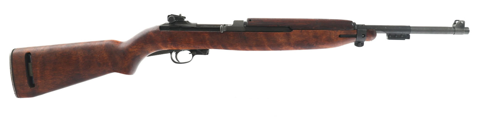 WWII US UNDERWOOD MODEL M1 .30 CALIBER CARBINE: WWII US UNDERWOOD MODEL M1 .30 CALIBER CARBINE WWII Underwood model M1 .30 caliber carbine. Second production block. Receiver stamped "US Carbine - Cal .30" and "Underwood" and "B". Barrel stamped "Un