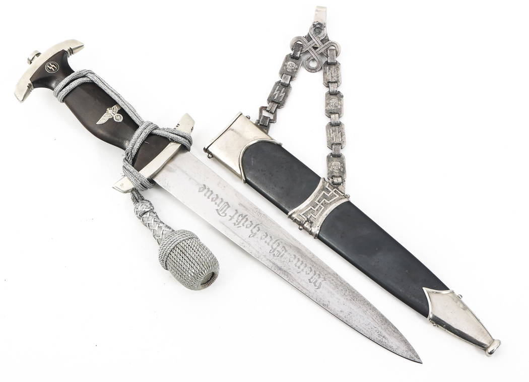 Wwii German Ss Model 1936 Officer Chained Dagger