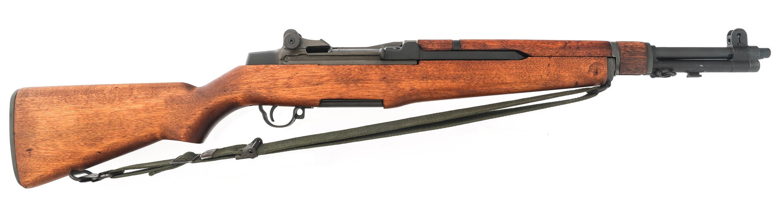 CUSTOMIZED M1 GARAND 7.62X51mm CALIBER RIFLE: CUSTOMIZED M1 GARAND 7.62X51mm CALIBER RIFLE Custom assembled Springfield M1 Garand "Tanker" 7.62x51mm caliber semi automatic rifle. Parkerized finish. Chrome lined 18" barrel. Adjustable sights. Rear