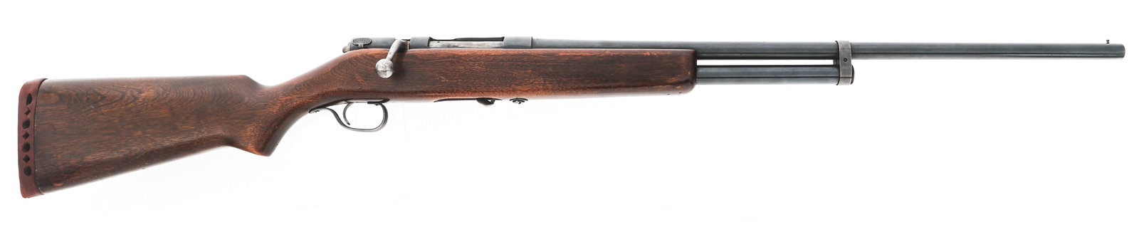 SEARS ROEBUCK & CO. RANGER 105-21 20 GA SHOTGUN: SEARS ROEBUCK & CO. RANGER 105-21 20 GA SHOTGUN Sears, Roebuck & Co. Ranger Model 105-21 20 gauge bolt action shotgun. Fixed Modified choke. Blued finish. Wood stock. Bead front sight. | Caliber / Gau
