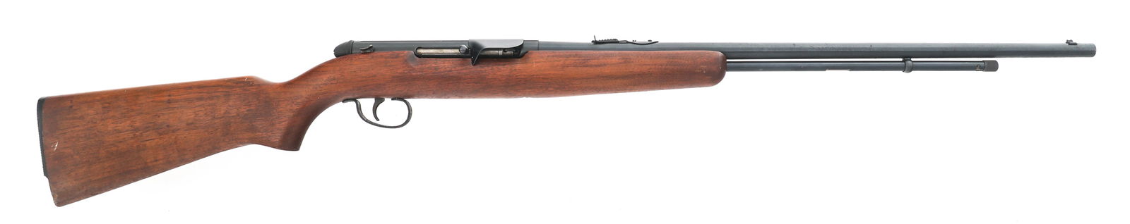 REMINGTON MODEL 550-1 .22 CALIBER SEMI AUTO RIFLE: REMINGTON MODEL 550-1 .22 CALIBER SEMI AUTO RIFLE Remington Model 550-1 .22 S-L-LR caliber semi automatic rifle. Blued finish. Wood stock. Adjustable rear sight. Caliber / Gauge: 22 S-L-LR | Barrel Le