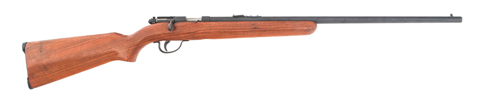 REMINGTON MODEL 514 .22 CALIBER BOLT ACTION RIFLE: REMINGTON MODEL 514 .22 CALIBER BOLT ACTION RIFLE Remington Model 514 .22 S-L-LR caliber single shot bolt action rifle. Blued finish. Wood stock. Adjustable rear sight. Caliber / Gauge: 22 S-L-LR | Ba