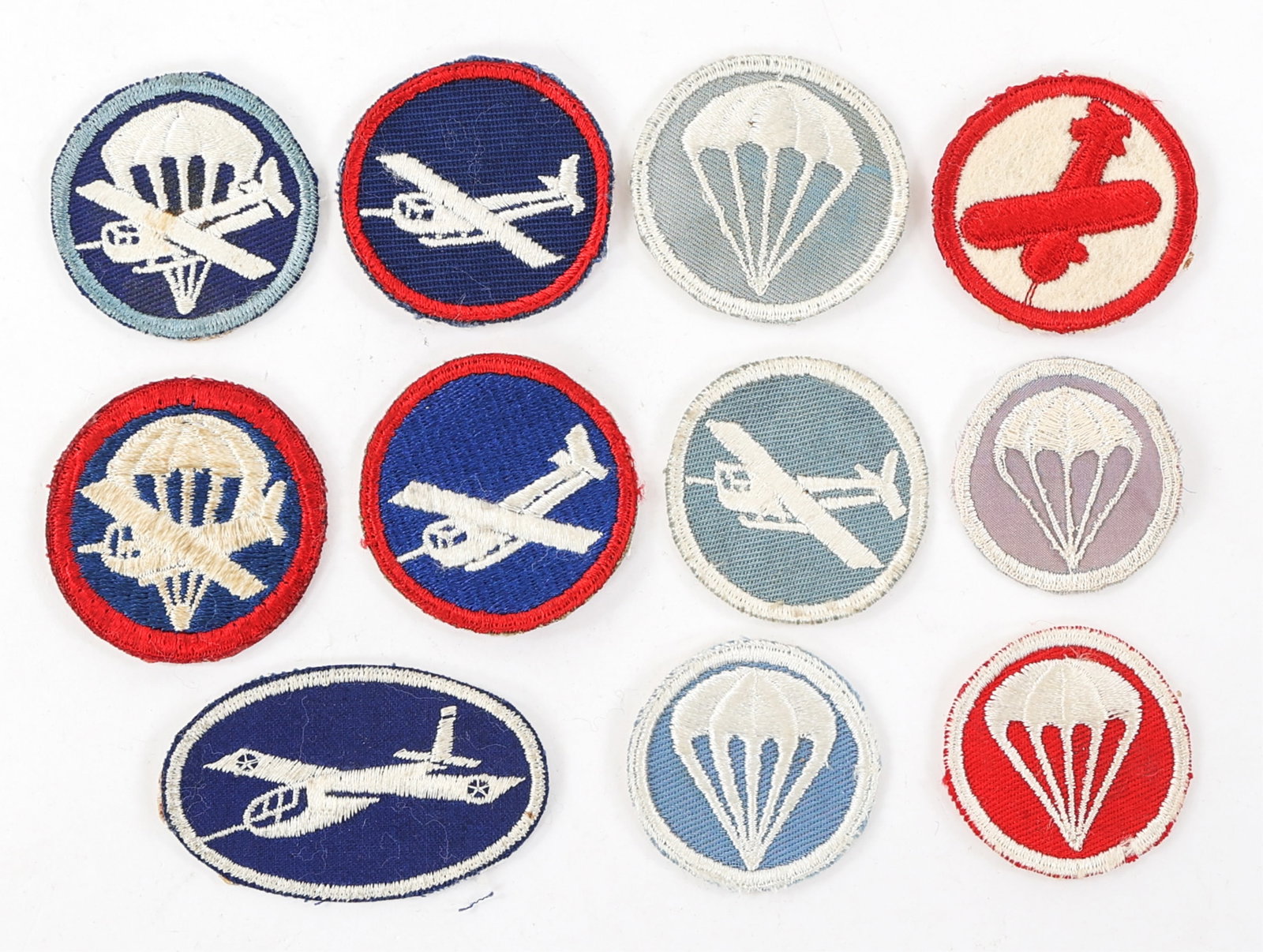 WWII US ARMY AIRBORNE & PARATROOPER CAP PATCHES: WWII US ARMY AIRBORNE & PARATROOPER CAP PATCHES WWII US Army Airborne and Paratrooper Overseas Cap Patches. Including 1st Airborne Task Force, Airborne Glider School and variants of Infantry and Artil