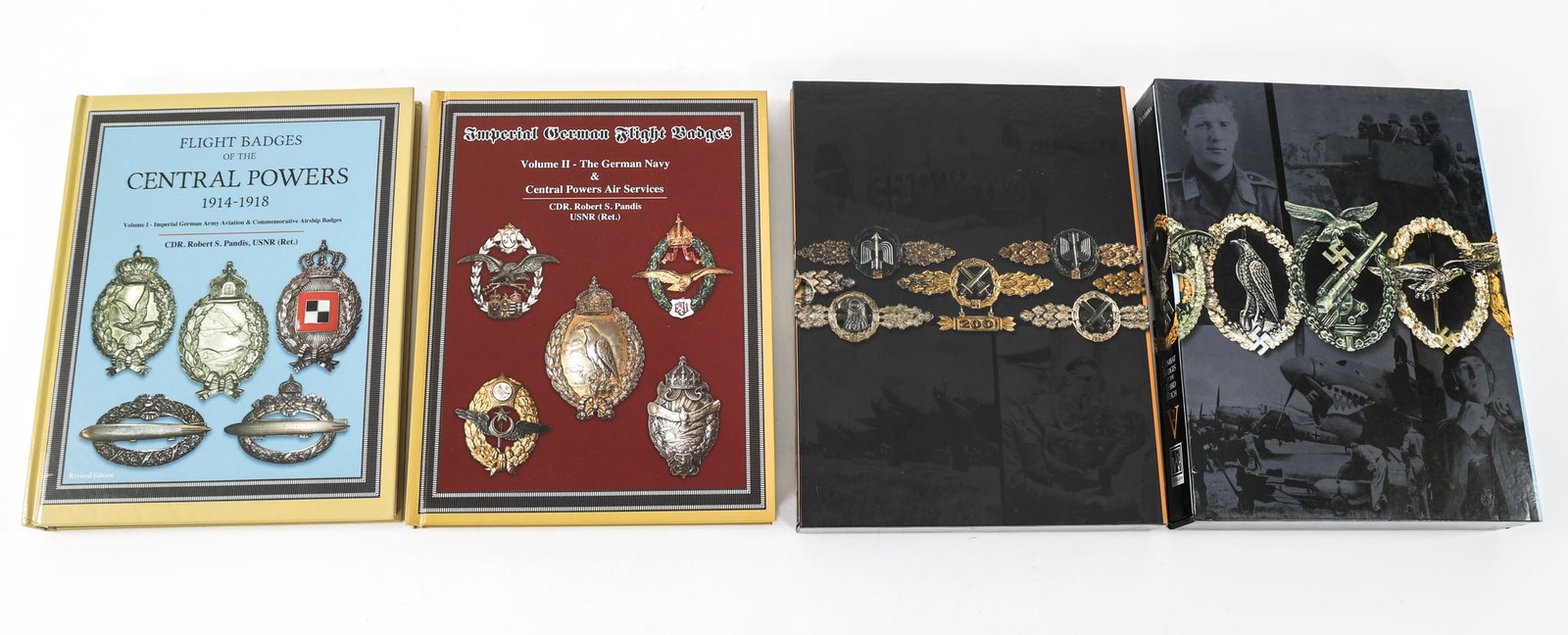 WWI - WWII GERMAN REFERENCE BOOKS: WWI - WWII GERMAN REFERENCE BOOKS WWI - WWII German Reference Books. (1) "Flight Badges of the Central Powers" Volume 1 by Robert S. Pandis. (1) "Imperial German Flight Badges" Volume 2 by Robert S. P