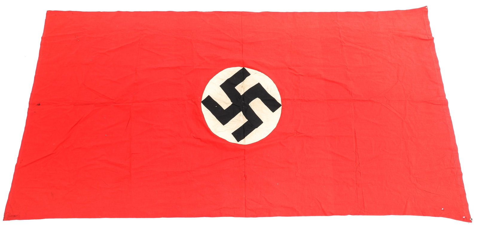 MODERN PRODUCTION WWII GERMAN NSDAP FLAG: MODERN PRODUCTION WWII GERMAN NSDAP FLAG Contemporary Production WWII German NSDAP Flag. | Size: 53" x 94