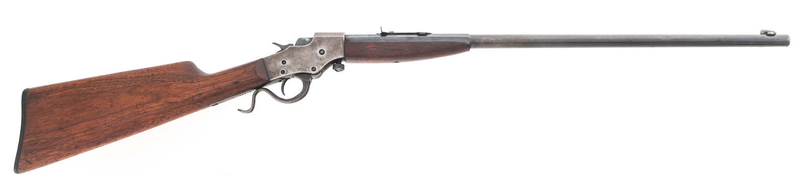 STEVENS FAVORITE M1915 .32 LONG CALIBER RIFLE: STEVENS FAVORITE M1915 .32 LONG CALIBER RIFLE Stevens Favorite Model 1915 .32 Long caliber falling block takedown rifle. Barrel stamped "J. Stevens Arms & Tool Co. Chicopee Falls Mass. U.S.A." Blued f