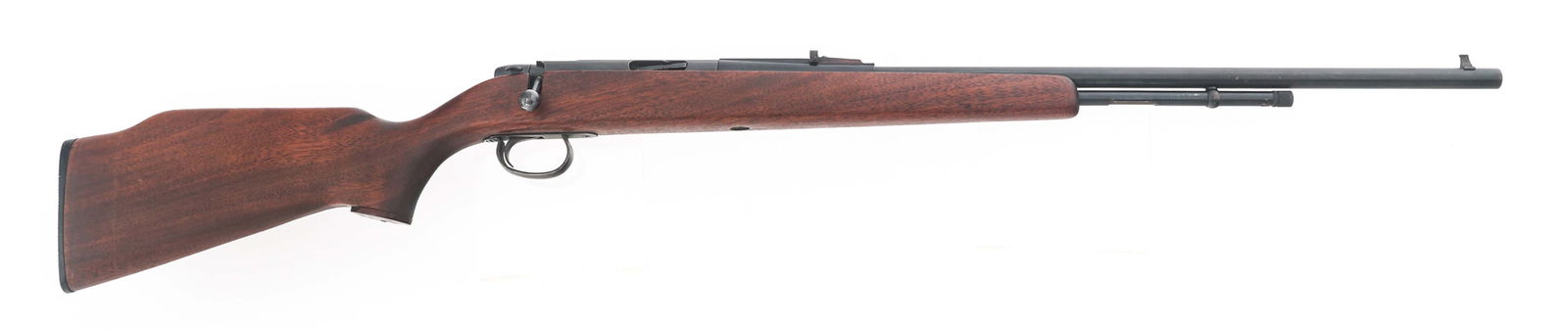 REMINGTON MODEL 592M 5mm REM CALIBER RIFLE: REMINGTON MODEL 592M 5mm REM CALIBER RIFLE 1971 Remington Model 592M 5mm Remington caliber bolt action rifle. KU date code. Blued finish. Walnut stock. Fixed sights. Grooved receiver. Caliber / Gauge: