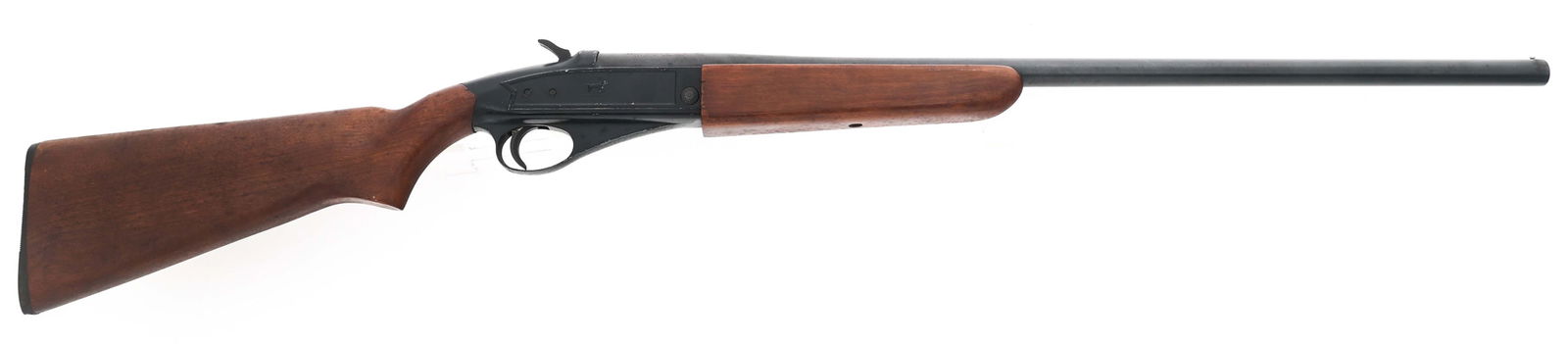 SEARS MODEL 101 16 GAUGE SINGLE SHOT SHOTGUN: SEARS MODEL 101 16 GAUGE SINGLE SHOT SHOTGUN Sear Roebuck Model 101.100 16 gauge single-shot shotgun. 2 3/4 inch chamber. Full choke. Blued barrel. Bead front sight. Wood stock and forend. Wood butt p